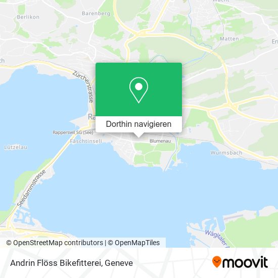 Andrin Flöss Bikefitterei Karte