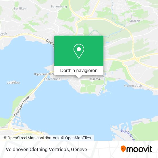 Veldhoven Clothing Vertriebs Karte