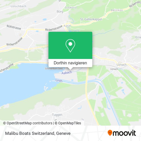 Malibu Boats Switzerland Karte
