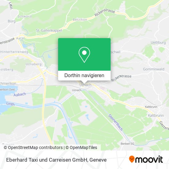Eberhard Taxi und Carreisen GmbH Karte
