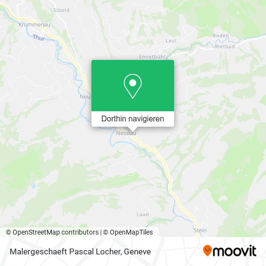 Malergeschaeft Pascal Locher Karte