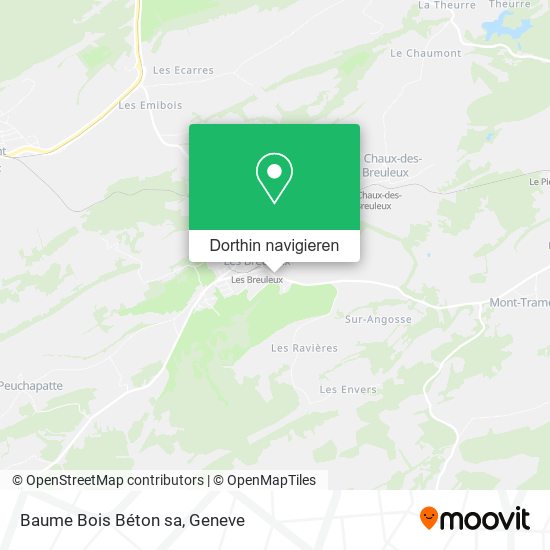 Baume Bois Béton sa Karte