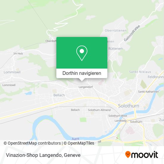 Vinazion-Shop Langendo Karte