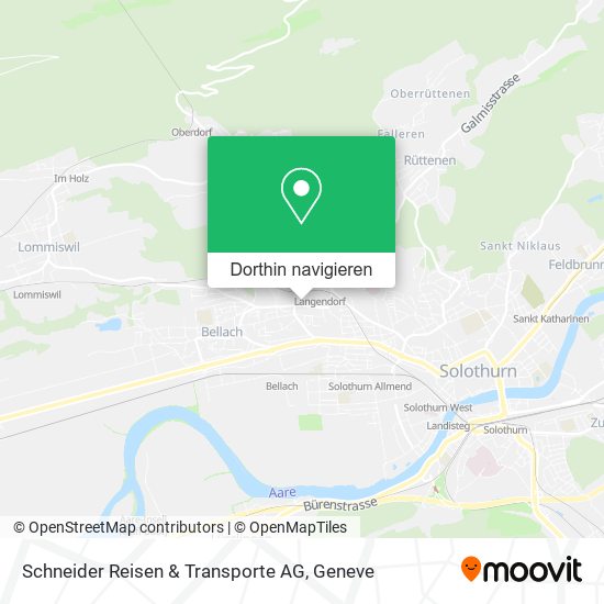 Schneider Reisen & Transporte AG Karte