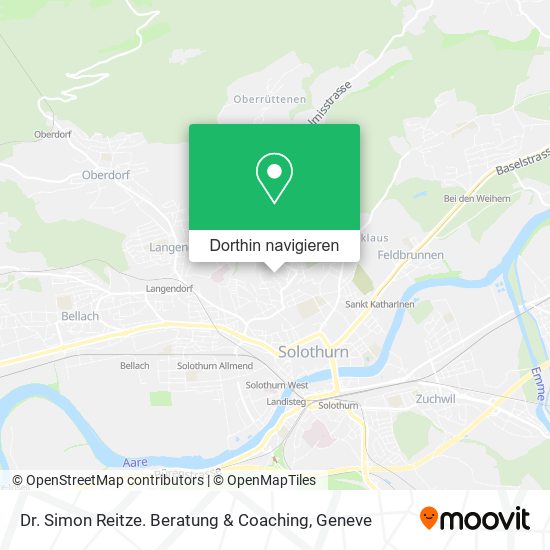 Dr. Simon Reitze. Beratung & Coaching Karte