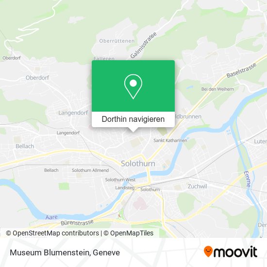 Museum Blumenstein Karte