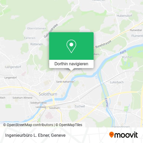Ingenieurbüro L. Ebner Karte