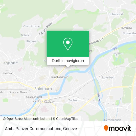 Anita Panzer Communications Karte