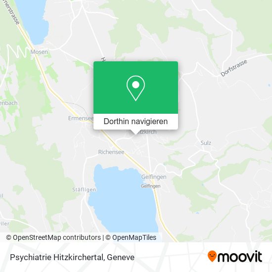 Psychiatrie Hitzkirchertal Karte