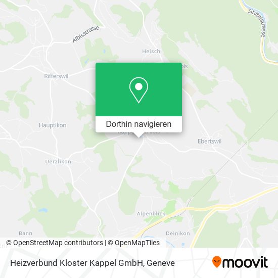 Heizverbund Kloster Kappel GmbH Karte