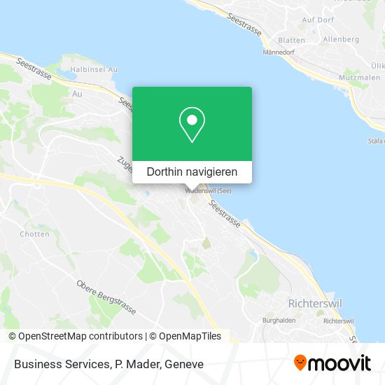 Business Services, P. Mader Karte