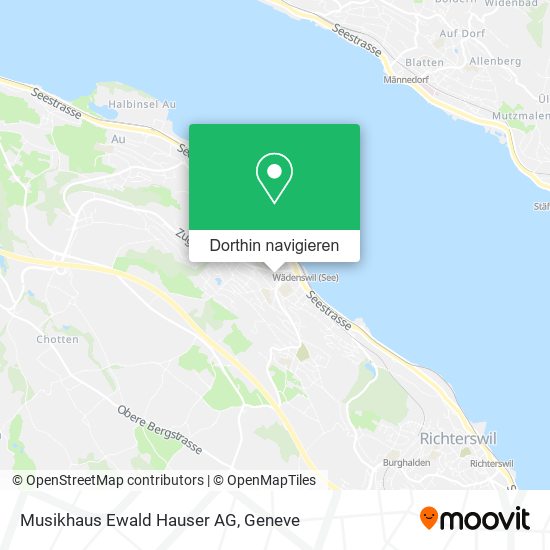 Musikhaus Ewald Hauser AG Karte