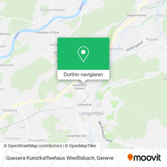 Quesera Kunstkaffeehaus Wiedlisbach Karte