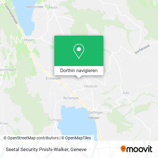 Seetal Security Pnishi-Walker Karte