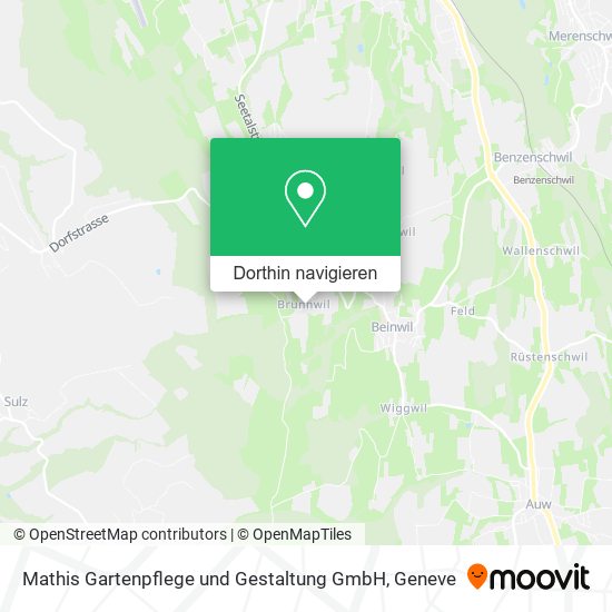 Mathis Gartenpflege und Gestaltung GmbH Karte