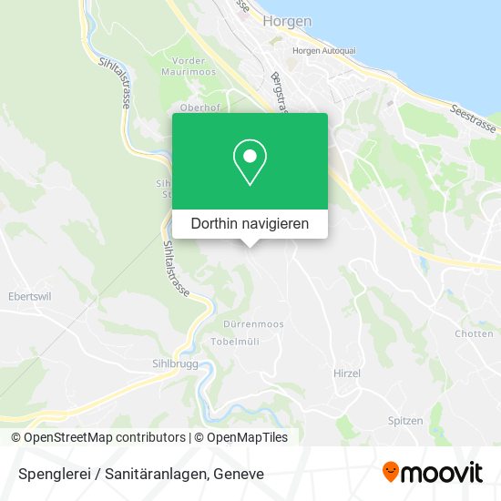 Spenglerei / Sanitäranlagen Karte