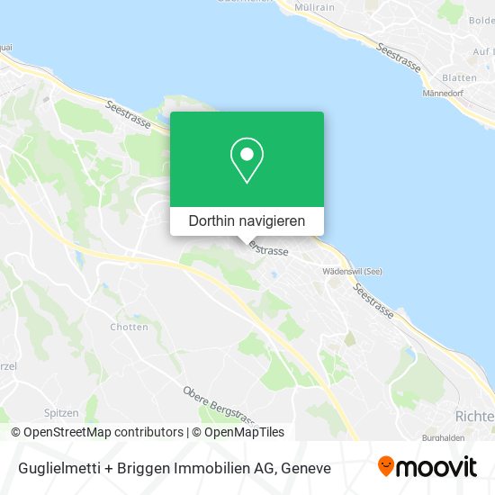 Guglielmetti + Briggen Immobilien AG Karte