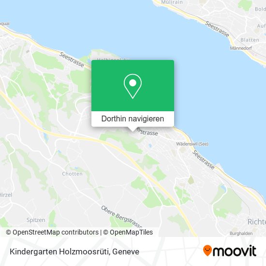 Kindergarten Holzmoosrüti Karte