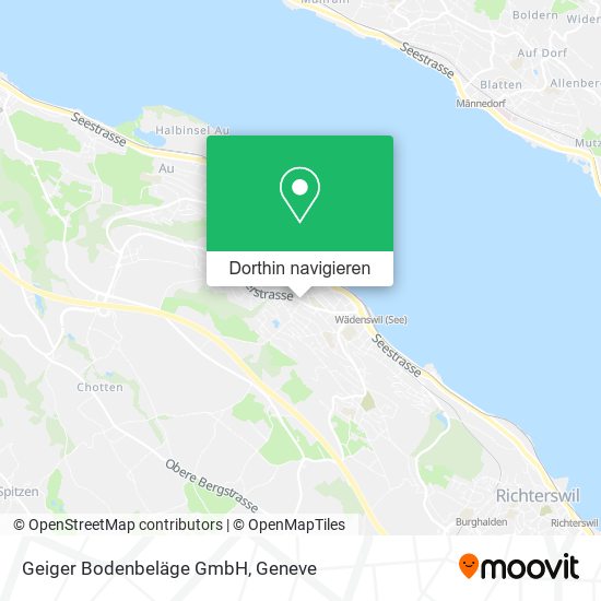 Geiger Bodenbeläge GmbH Karte