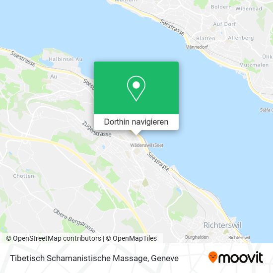 Tibetisch Schamanistische Massage Karte