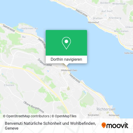 Benvenuti Natürliche Schönheit und Wohlbefinden Karte