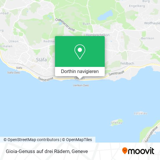 Gioia-Genuss auf drei Rädern Karte