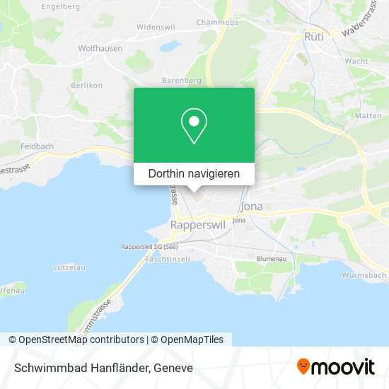 Schwimmbad Hanfländer Karte