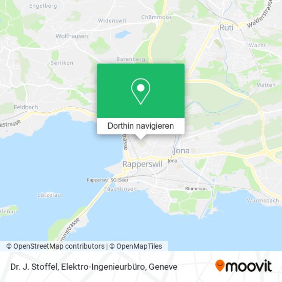 Dr. J. Stoffel, Elektro-Ingenieurbüro Karte