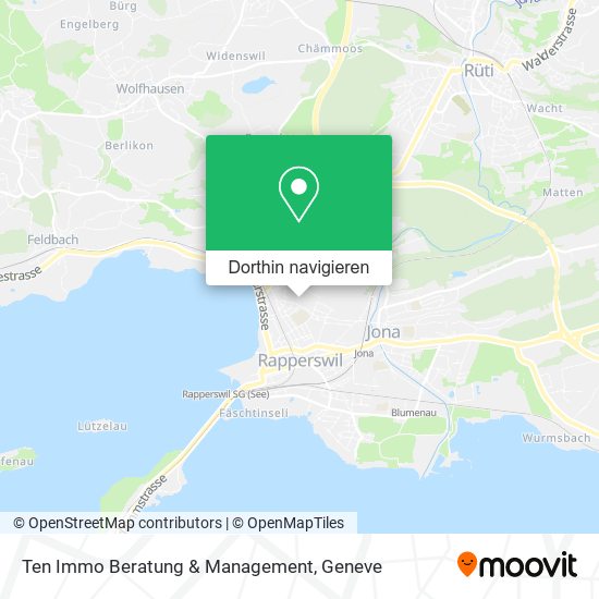 Ten Immo Beratung & Management Karte