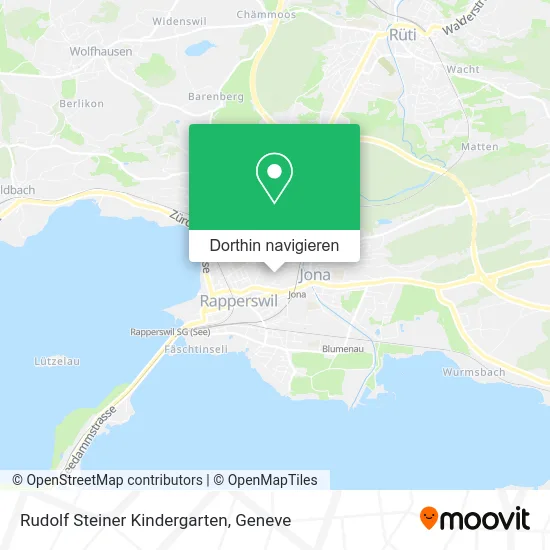 Rudolf Steiner Kindergarten Karte