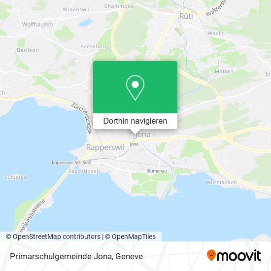Primarschulgemeinde Jona Karte