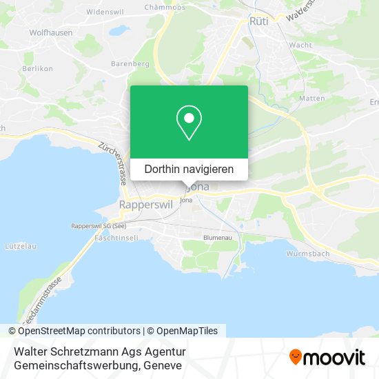 Walter Schretzmann Ags Agentur Gemeinschaftswerbung Karte