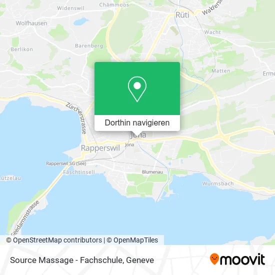 Source Massage - Fachschule Karte