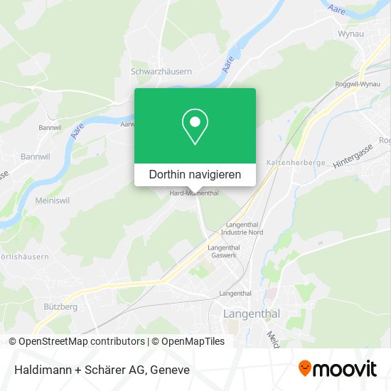 Haldimann + Schärer AG Karte