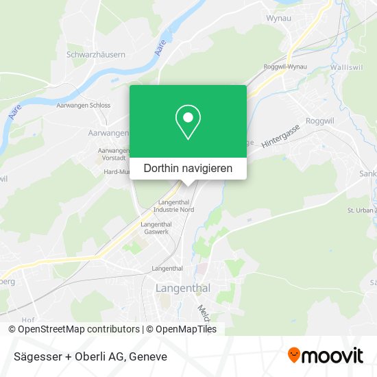 Sägesser + Oberli AG Karte