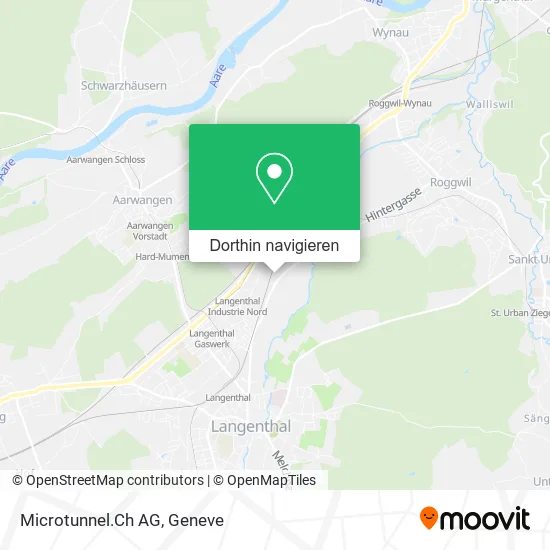 Microtunnel.Ch AG Karte
