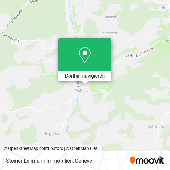 Steiner Lehmann Immobilien Karte