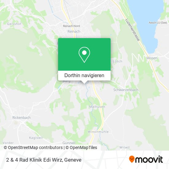 2 & 4 Rad Klinik Edi Wirz Karte