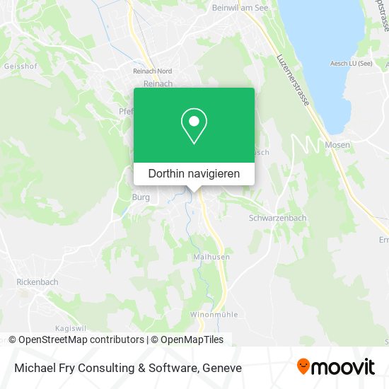 Michael Fry Consulting & Software Karte
