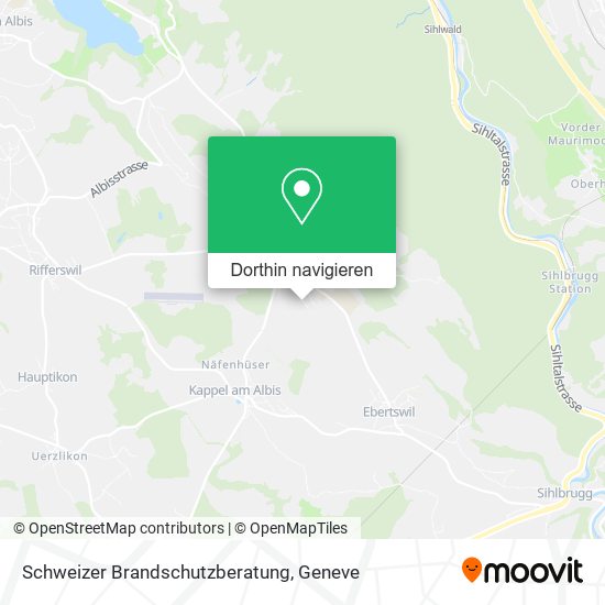 Schweizer Brandschutzberatung Karte