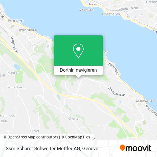 Ssm Schärer Schweiter Mettler AG Karte