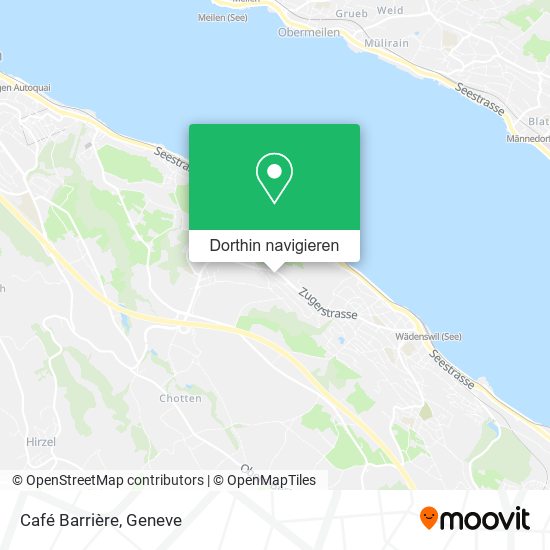 Café Barrière Karte