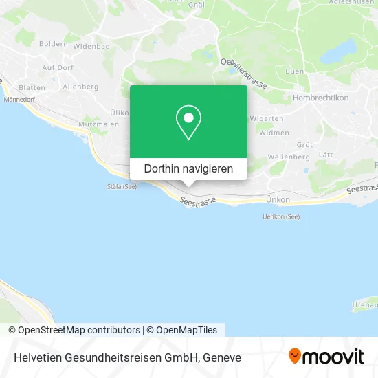 Helvetien Gesundheitsreisen GmbH Karte