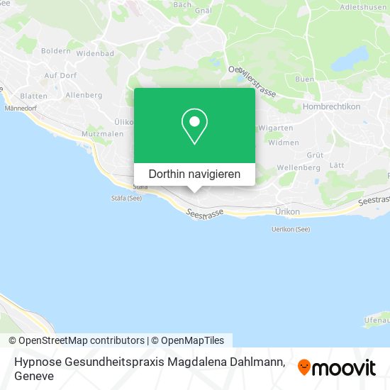 Hypnose Gesundheitspraxis Magdalena Dahlmann Karte