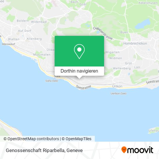 Genossenschaft Riparbella Karte