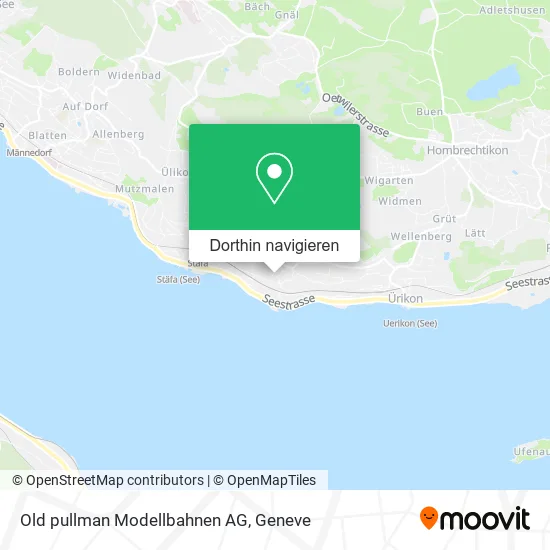 Old pullman Modellbahnen AG Karte