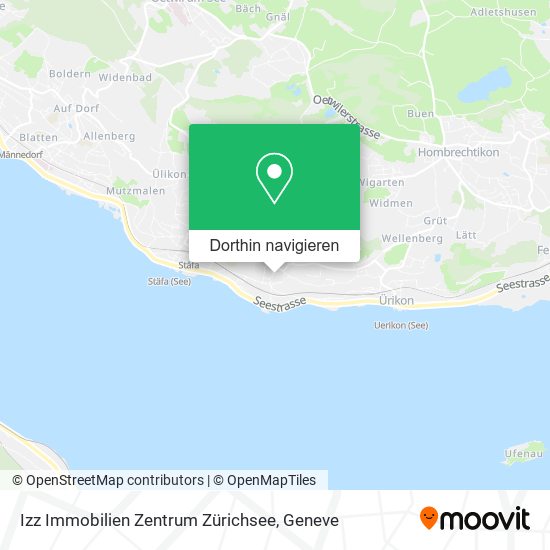 Izz Immobilien Zentrum Zürichsee Karte
