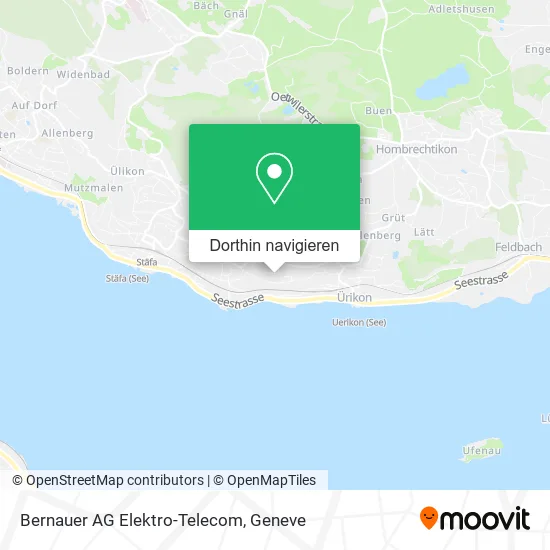 Bernauer AG Elektro-Telecom Karte