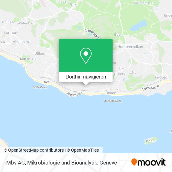 Mbv AG, Mikrobiologie und Bioanalytik Karte
