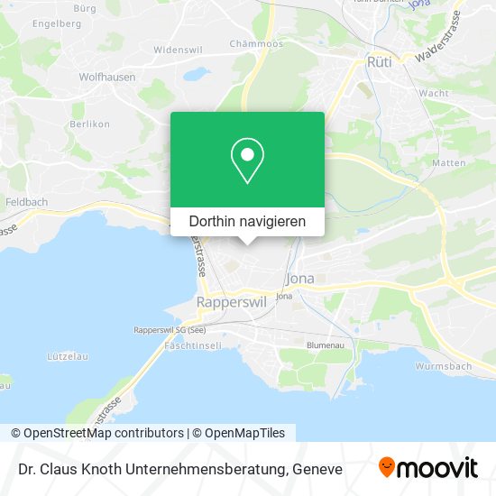 Dr. Claus Knoth Unternehmensberatung Karte